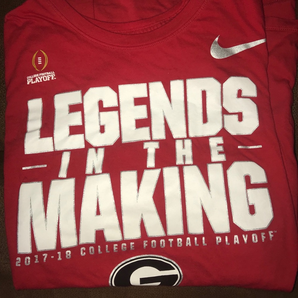 UGA college football playoff shirt